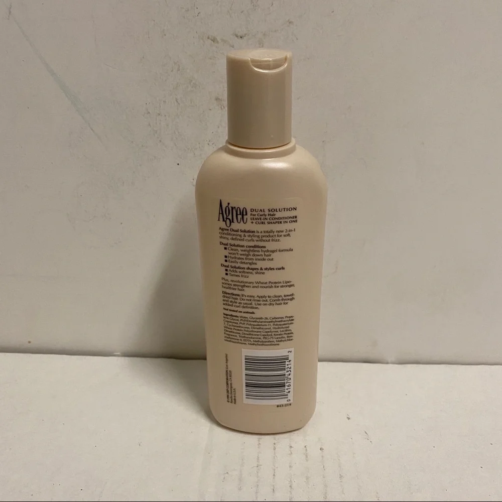 Agree Leave In Conditioner Curl Shaper HTF